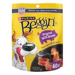 Purina Beggin' Strips Dog Treats, Original With Bacon 40 Ounce (pack Of 1). Fixed Price $28.59.