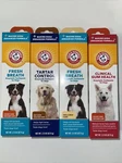 Arm & Hammer Tarter Control Clinicaltoothpaste Chicken,beef,vanilla Ginger Fla. Fixed Price $8.99.