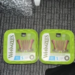 2 Boxes Whimzees Natural Dental Treats Small Variety 56 Pieces Each. Fixed Price $30.00.