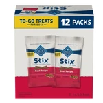 Blue Buffalo Stix Natural Soft Moist Dog Treats Togo Ounce (pack 12). Fixed Price $16.99.