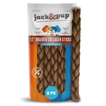 Jack&pup 12" Braided Beef Collagen Sticks For Dogs - Rawhide Free Chews L.... Fixed Price $54.90.