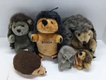 6 Stuffed Rare Lot Different Petmate Aspen Booda Hedgehog Plush Soft Dog Toy. Fixed Price $49.99.