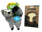 Bark Box Dog Toys Mr T-bone Super Chewer & Rocky Size Lot Of M-l (20+LBS). Fixed Price $24.95.