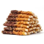 MON2SUN Dog Treats 5 Inch Double Flavor Chicken & Duck Wrapped Rawhide Sticks.... Fixed Price $41.91.