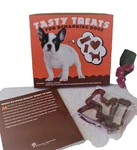 Book Tasty Treats For Demanding Dogs Kit 72 Recipes Cookie Cutters. Fixed Price $19.99.