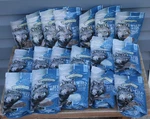 Qty: 18 Bags Blue Buffalo Wilderness Bits Dog Training Treats 4OZ (1/2026). Fixed Price $175.05.