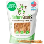 Nature Gnaws Usa Turkey Tendons For Dogs 1LB Delicious Grain Free Reward Sna.... Fixed Price $75.19.