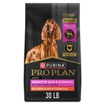 Purina Pro Plan Sensitive Skin And Stomach Salmon Rice Formula Dog Food 30 Lbs.. Fixed Price $46.49.