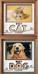 3D Best Dog Or Cat Picture Frame. Fixed Price $50.00.