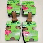 Benebone Wishbone Durable Dog Chew Toy Brown Real Bacon Small 4 Pack. Fixed Price $23.70.