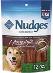 Nudges Homestyle Natural Dog Treats, Chicken And Pork, 12-OZ Bag. Fixed Price $17.99.