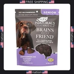 Ark Naturals Gray Muzzle Brain's Best Friend Soft Chews For Senior Dogs, 90CT. Fixed Price $35.01.
