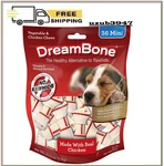Pack Of 36 Mini Dream Bone Dog Chew Treats With Real Chicken Vegetables Vitamin. Fixed Price $23.19.