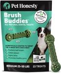 Brush Buddies All Natural Dental Treats For Dogs Long Lasting Stick. Fixed Price $25.99.
