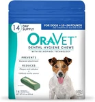 Oravet Dental Chews For Dogs 9.9 Ounce Effective Plaque Tartar Control Fresh .... Fixed Price $33.34.