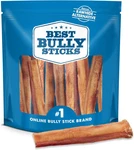 Thick 6 Inch Bully Sticks For Dogs 10 Count (pack Of 1) Natural Grass-fed Be. Fixed Price $71.99.