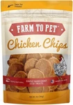 Farm To Pet Dog Training Treats Chicken Chips 4 Oz Natural Single Ingredient. Fixed Price $22.32.