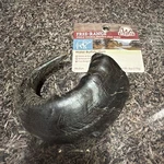 New Wild Eats Water Buffalo Horns Dog Chews Treat, Med, Grain And Gluten Free. Fixed Price $6.99.