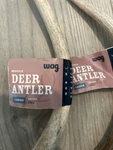 Amazon Brand Wag Split Elk Antler Naturally Shed Large For Dogs 30-45 Pounds. Fixed Price $12.00.