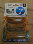 Nylabone Healthy Edibles Dog Puppy Chew Treats Bones Made In Usa All Natural Yum. Fixed Price $18.99.