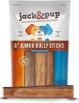 Jack&pup 6" Bully Sticks For Dogs Jumbo Odor Free FD005. Fixed Price $48.99.