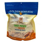 Golden Rewards Sweet Potato Wrapped With Chicken Dog Treats, 32 Oz. Fixed Price $24.39.