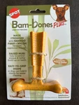 Spot Bam Bones Plus Dog Chew Toy Dental Easy Grip Peanut Butter Fiber & Nylon. Fixed Price $12.49.