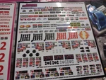 Ims 1/24 Slot Car Sponsors & Clusters Decal Cut/peel/stick Vinyl New. Fixed Price $7.99.