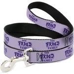 Dog Leash The Proud Family Title Logo Purples Narrow 0.5". Fixed Price $20.62.