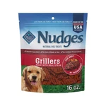 Blue Buffalo Nudges Grillers Natural Dog Treats, With Real Steak, 16-OZ Bag. Fixed Price $17.55.