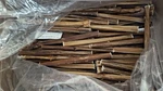 12 Pack 6 Inch Solid Beef Bully Sticks Dog Treat Fresh Natural Thin Small. Fixed Price $18.00.