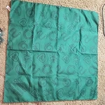 *new* Credelio Quattro Vet Medicine Promo Dog Bandana 24" Square Green. Fixed Price $6.29.