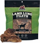 New Redbarn Lamb Lung Filets Oven Roasted Jerky-style Dog Treats 10 Oz, Bag. Fixed Price $29.79.