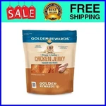 Golden Rewards Chicken Flavor Premium Dry Jerky Treats For All Dogs, 64 Oz. Fixed Price $31.49.