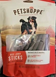 Petshoppe Beef Jerky Sticks For Dogs Oz. Exp. 12/26 12/2026 Set Of. Fixed Price $24.99.