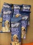 Purina Busy Rawhide Large Breed Dog Chews, Rollhide Bones - 5X 2 Count Pouches. Fixed Price $39.99.