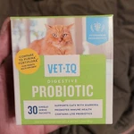 Vetiq Digestive Probiotic Powder For Cats 30 Packets Chicken Liver Flavor. Fixed Price $24.00.