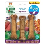 Nylabone Healthy Edibles Natural Puppy Chews Long Lasting 3 Count (pack Of 1). Fixed Price $6.77.