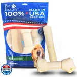 Pet Factory Usa Beefhide 8-9" Assorted Bones & Rolls Dog Chews Treats. Fixed Price $42.98.