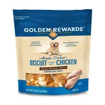 Golden Rewards Peanut Butter Flavor Chicken Dry Biscuit Wrapped Dogs, 32 Oz. Fixed Price $27.96.