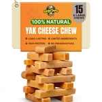 5LB Xl Tibetan Yak Cheese Chews For Dogs - 15PCS Bulk Pack, Natural Treats. Fixed Price $129.99.