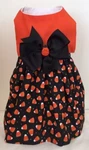 Happy Halloween Candy Corn Dog Dress Size Small Pet Apparel. Fixed Price $14.99.
