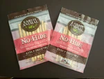Earth Animal (2) No Stix Salmon Sticks Rawhide Natural Dog Treats. Fixed Price $22.89.