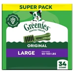 Greenies Original Large Natural Dog Dental Care Chews Treats, 54 Oz. 34 Ct. Fixed Price $31.24.