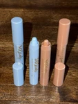Belle Beauty So Shady Long Wear Shadow Stick 4 Pack - 2 Sky Blue & Goldilocks. Fixed Price $35.00.