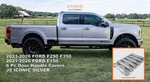 Painted Iconic Silver Js Door Handle Covers Set Fits 2023-2026 Ford F250 F350. Fixed Price $269.99.