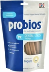 Probios Dental Sticks For Dogs Real Yogurt Probiotics Prebiotics 13CT. Fixed Price $20.76.