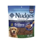 Nudges Grillers Natural Dog Treats Made With Real Beef, 16-OZ. Bag. Fixed Price $14.54.