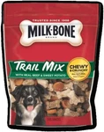 Milk-bone Trail Mix Chewy And Crunchy Dog Treats, Beef & Sweet Potato. Fixed Price $9.74.