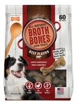 Nylabone Broth Bones Natural Edible Dog Chews Beef Flavor Ct 2.60 Lb. Fixed Price $28.75.